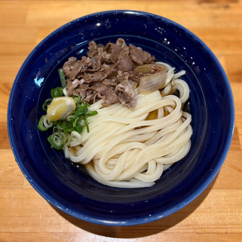 和牛ぶっかけうどん(讃岐立食いうどん きりん屋 本町本店)