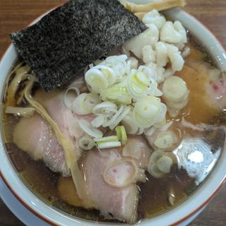 煮干しチャーシュー麺  普通（脂身トッピング）(拉麺ケンタ)