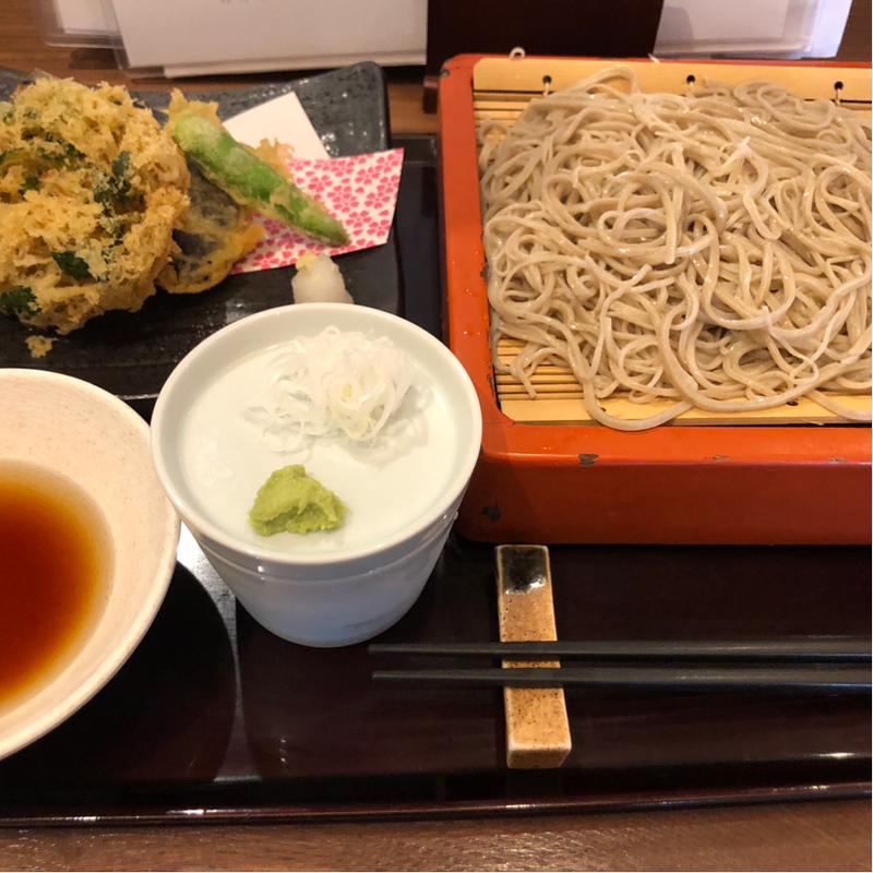 日替り昼天盛り〈冷〉(蕎麦 やましん)