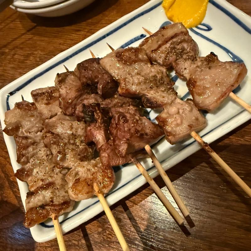 はらみ串.はつ串.たん串(もつ焼処い志井 調布2-ｋａｉ)