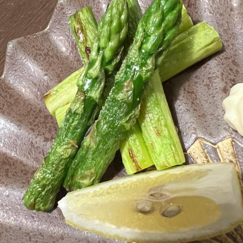 アスパラガス焼き(磯っぺ)