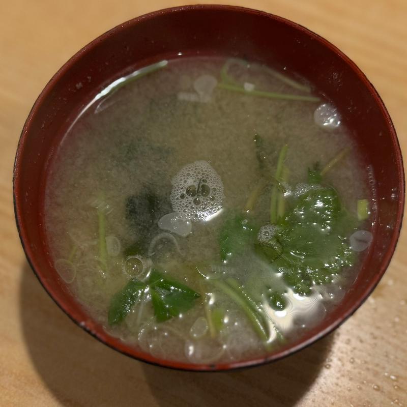 味噌汁(やきとり酒蔵 庄助本店)