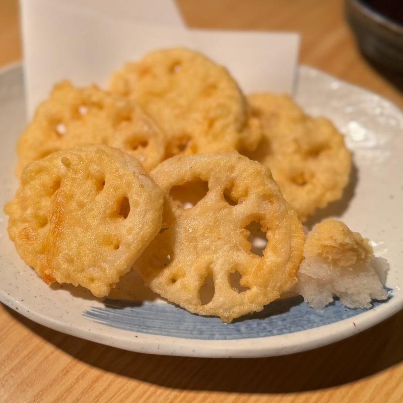 蓮根揚げ(やきとり酒蔵 庄助本店)