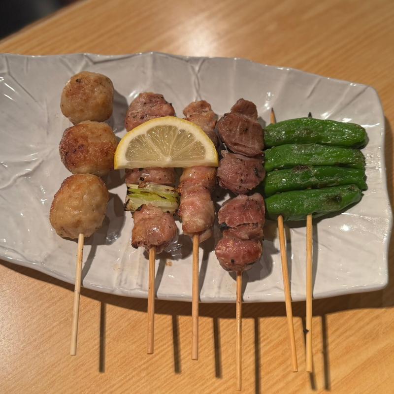 やきとり盛り合わせ(やきとり酒蔵 庄助本店)