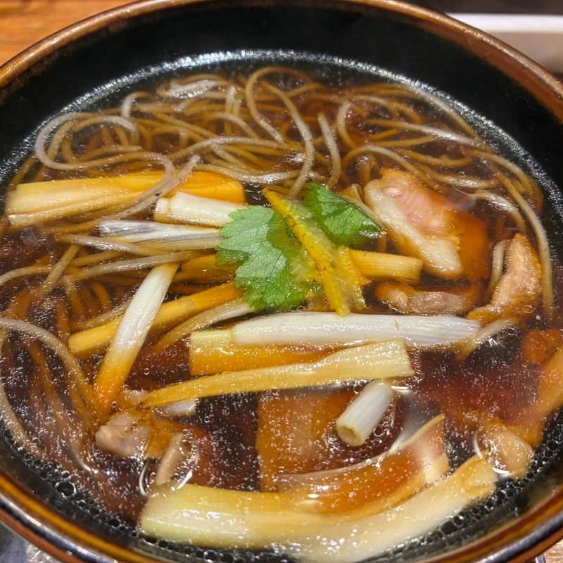 鴨南蛮そば(蕎麦居酒屋　高田屋　川崎)
