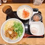 牛玉スタミナまぜそば(吉野家 高田馬場駅前店)