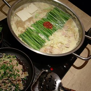 もつ鍋 みそ味(博多もつ鍋 おおやま 福岡空港店)