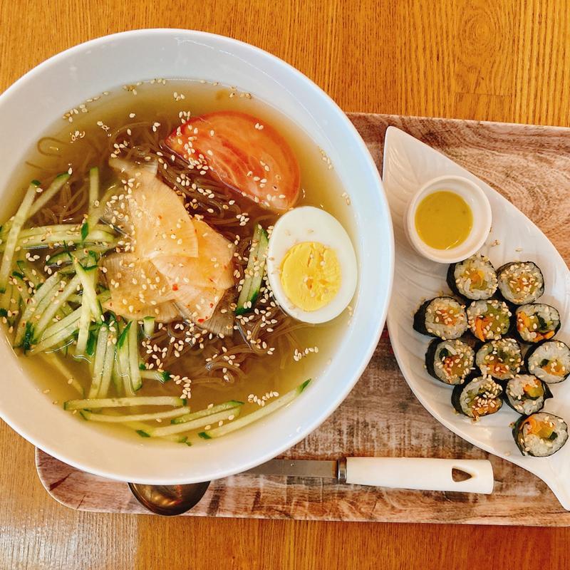 冷麺セット(Koreanダイニングカフェ ヨンヤン（YongYang）)