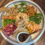 豆腐干和え麺