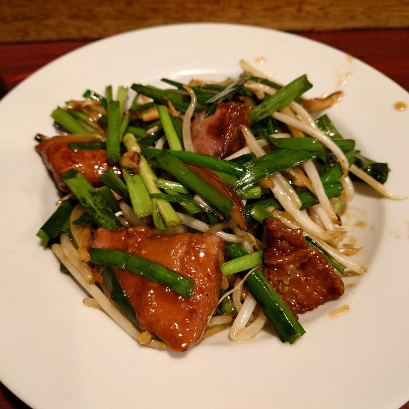 レバニラ炒め ライスセット(ミッキー飯店 （ミツキーハンテン）)