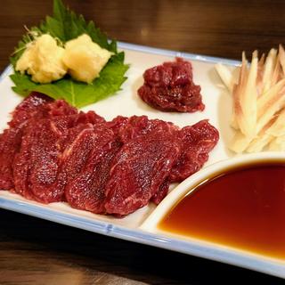 馬刺し(上山田温泉)