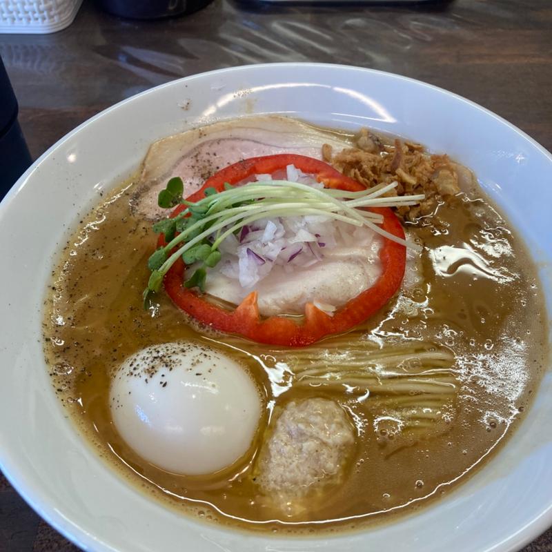 濃厚鶏白湯中華そば(麺処 一心)