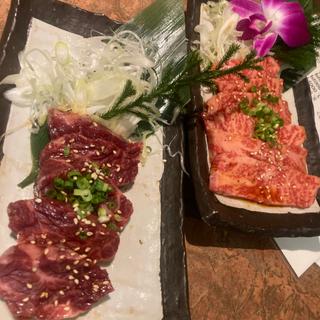 厚切りハラミとロース(なんしん亭 （ナンシンテイ）)