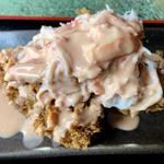 こぼれ蟹のクリームコロッケ 定食