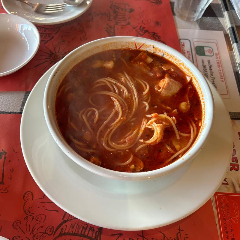 真夜中のスパゲッティ(イルキャンティビーチェ)