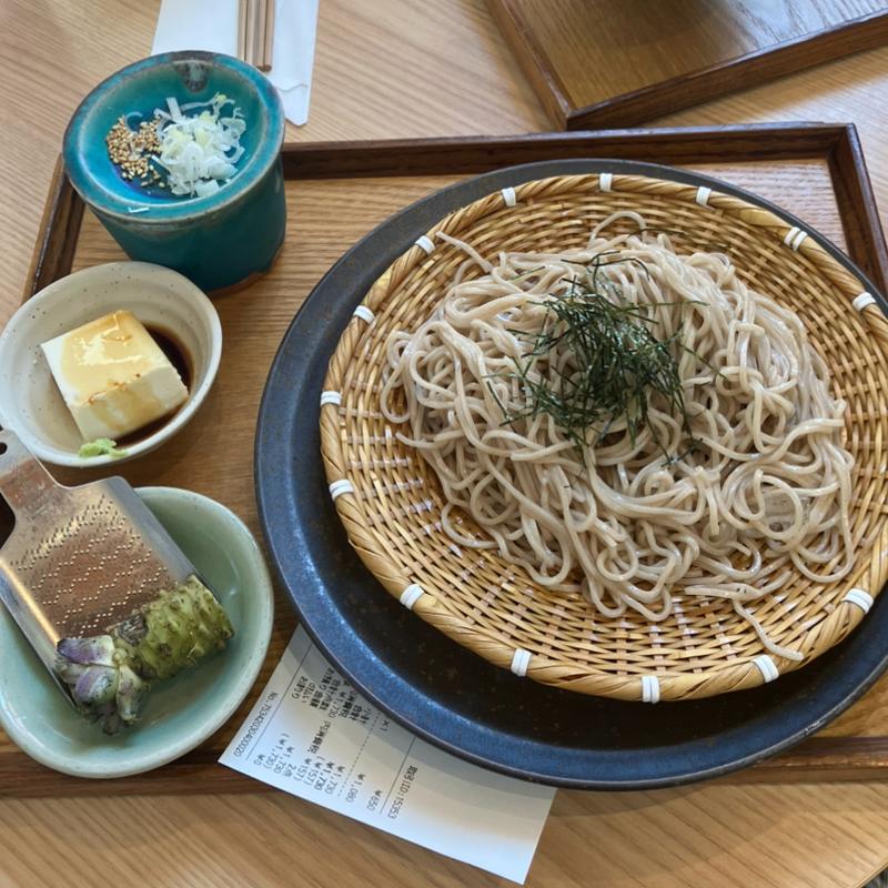 ツンからわさびとそば(道の駅 伊豆月ケ瀬)