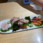 刺身の盛り合わせ