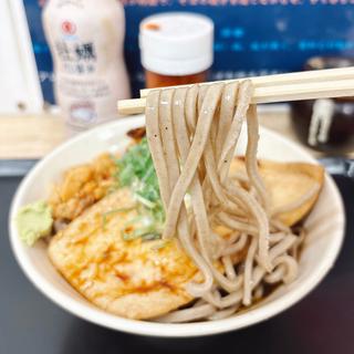 冷やしむじなそば普通盛(1玉)(立ち食いそばうどん 松石)