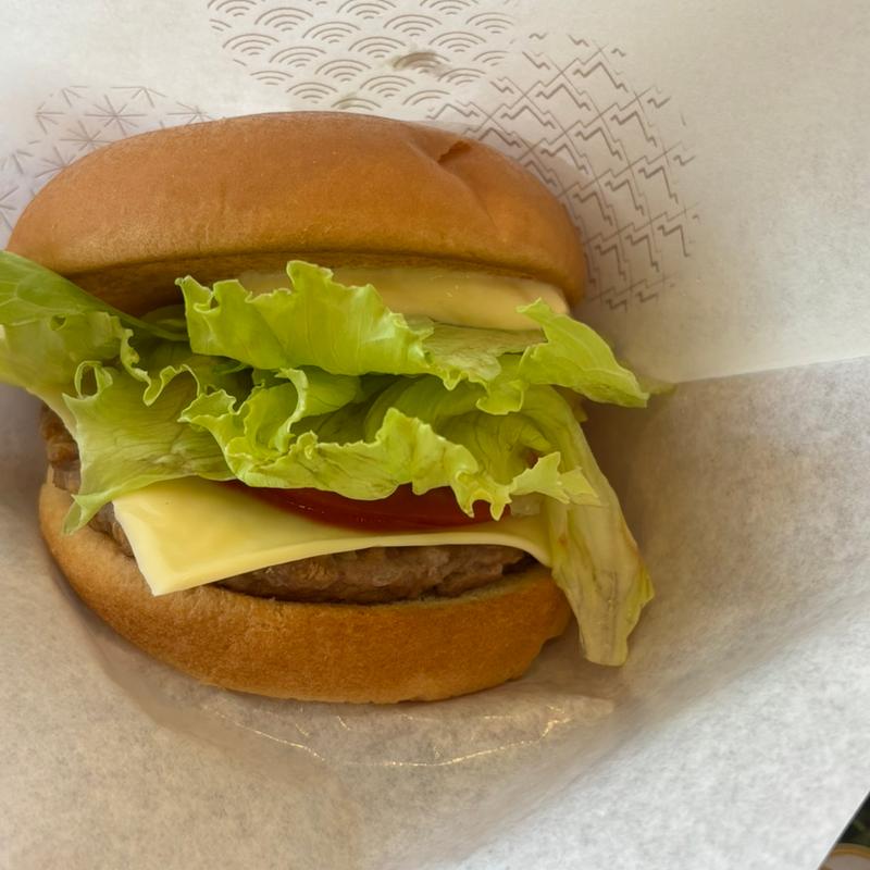 朝モス　野菜チーズ(モスバーガー新座野火止店)