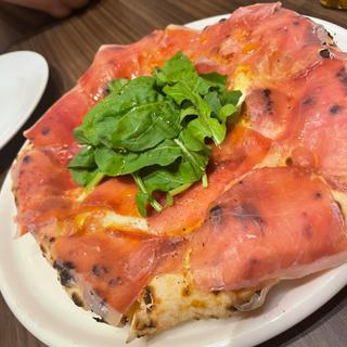 生ハムのピザ(エノテカ ドォーロ 札幌店)