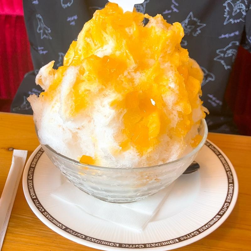 マンゴーカキ氷(コメダ珈琲店 石和店 )