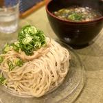 鴨汁つけそば(らーめん 鴨to葱)