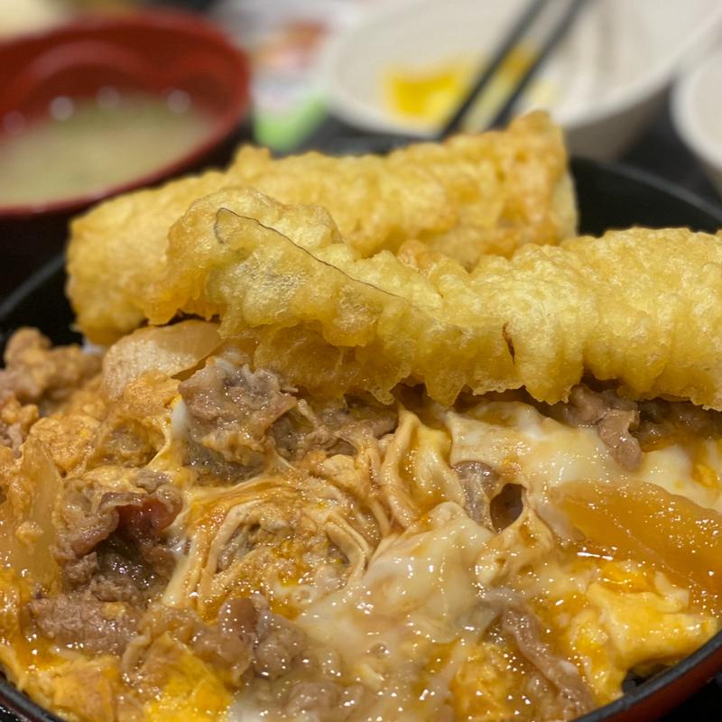 かつ丼(資さんうどん 下通店)