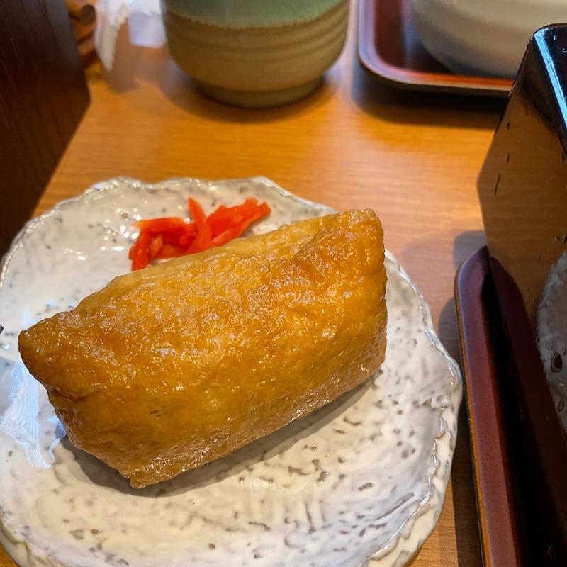 お稲荷さん(蕎麦きり 京橋 山茂登 豊洲セイルパーク店)