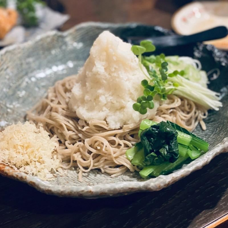 おろしそば　辛味大根(二本松)