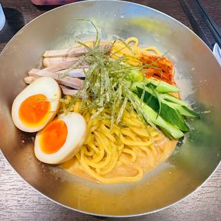 冷麺　味玉トッピング