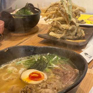 ごぼ天ジェンガうどん