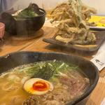 ごぼ天ジェンガうどん(うどんの釜くら)