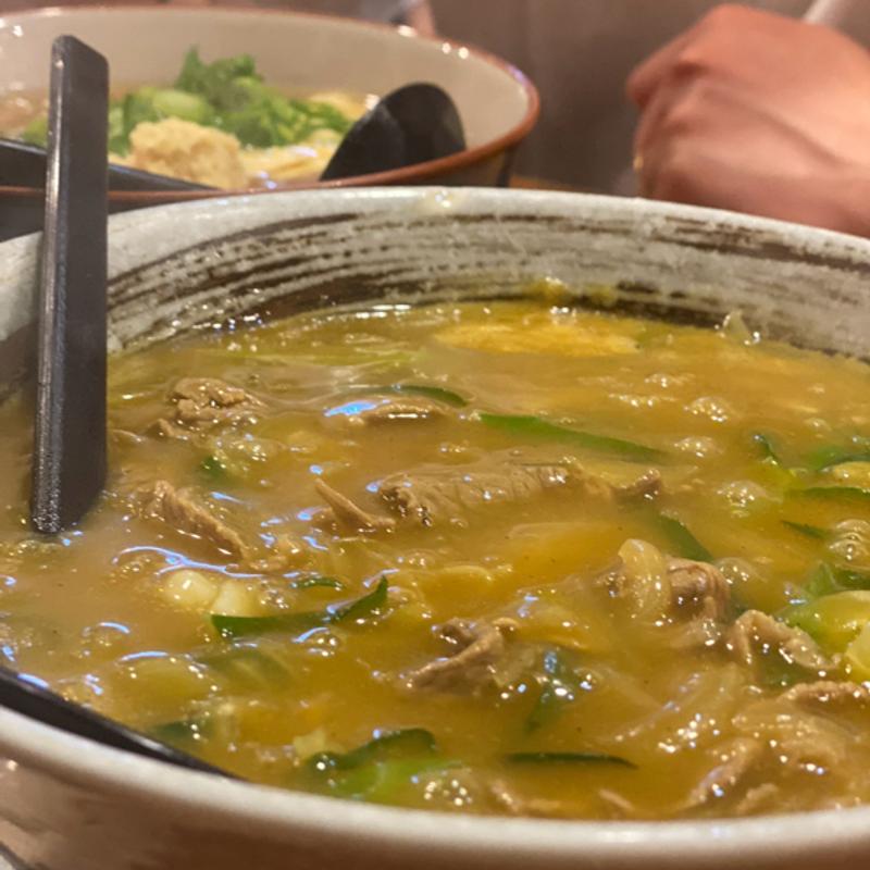 カレーうどん(手打ちうどん こまいち)