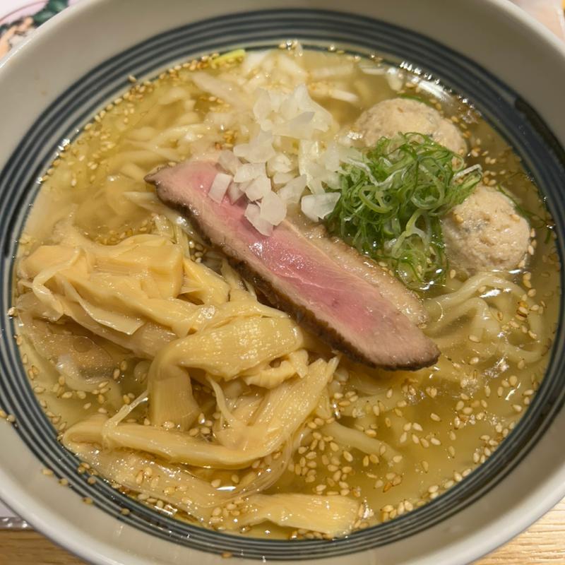 鴨塩そば(東のHIBARI)