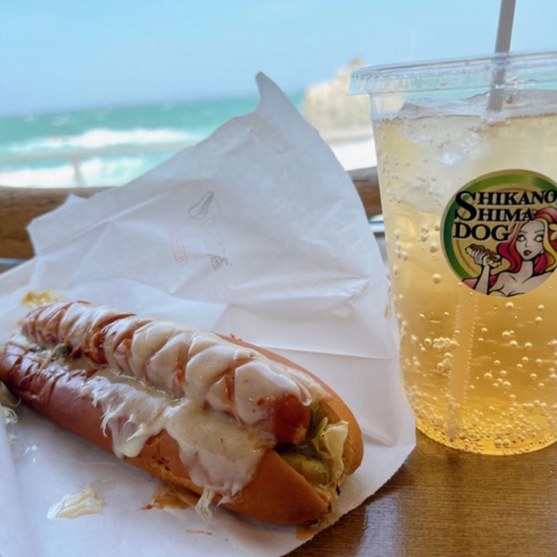 志賀島ドック×チーズ(志賀島ドッグ本店)