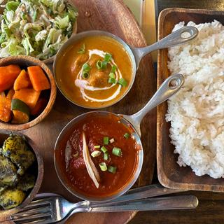2種セットのカレー