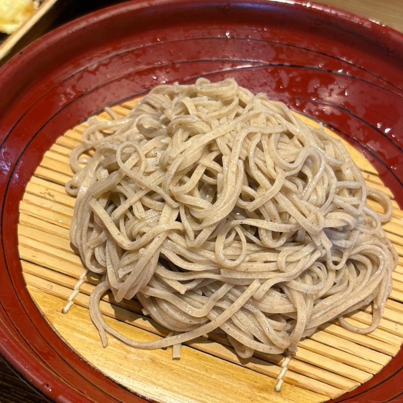 ざるそば(信州そばきり みよ田 虎ノ門ヒルズ店)