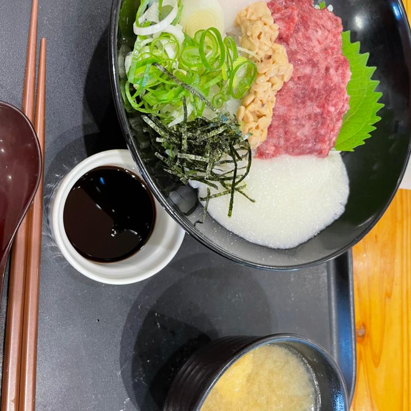 馬トロ丼(いきいき亭 )