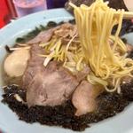 ネギチャーシュー麺　岩海苔　玉子トッピング