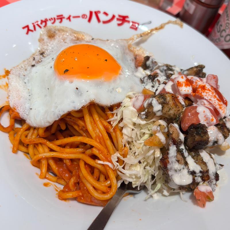 ナポリタン 小(スパゲッティーのパンチョ 新宿南口店)