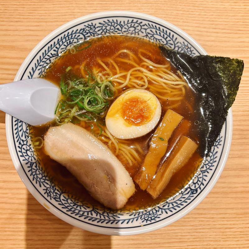 熟成醤油ラーメン(丸源ラーメン 品川シーサイド店)