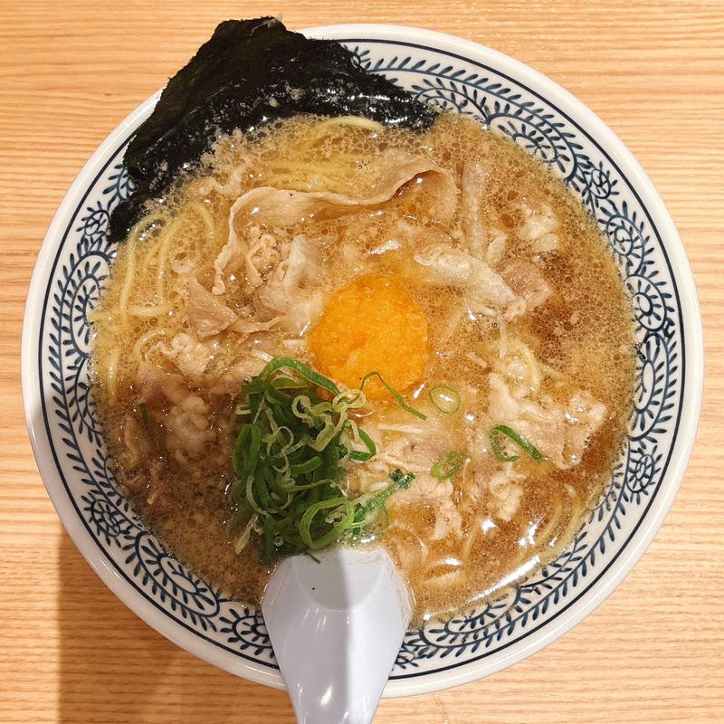 熟成醤油肉そば(丸源ラーメン 品川シーサイド店)