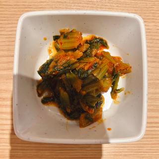 野沢菜醤(丸源ラーメン 品川シーサイド店)