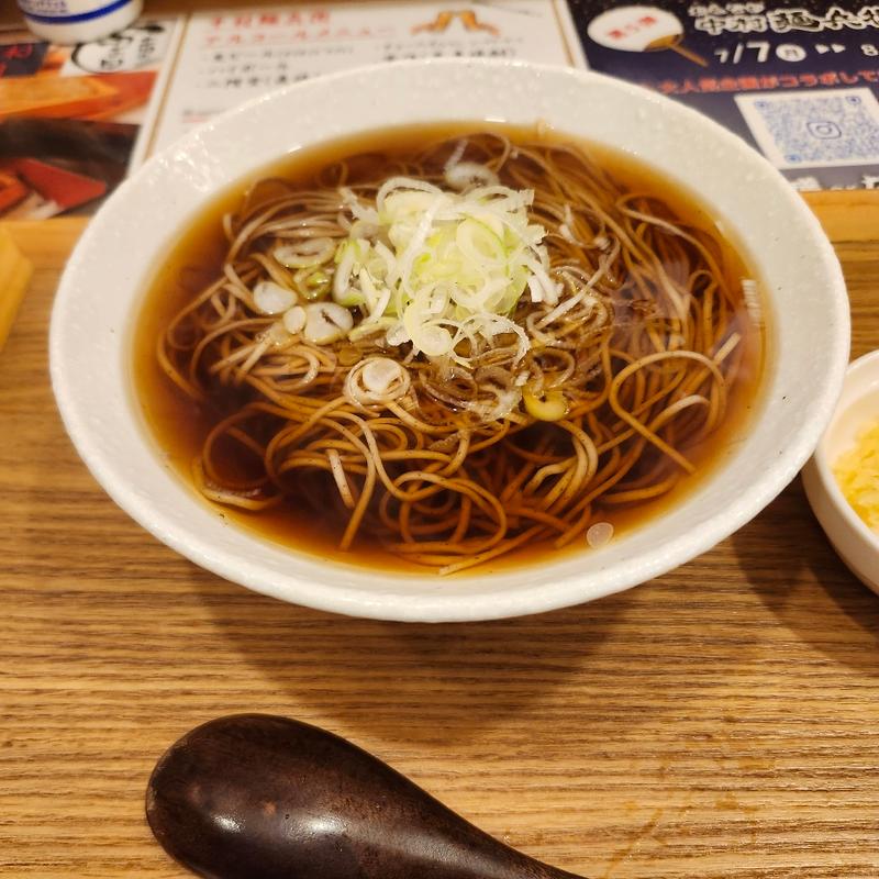 出汁そば(生そば 中村麺兵衛 沖縄県庁前店)