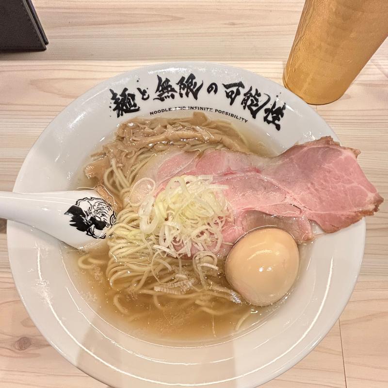 貝だしラーメン(麺と無限の可能性 本町総本店)