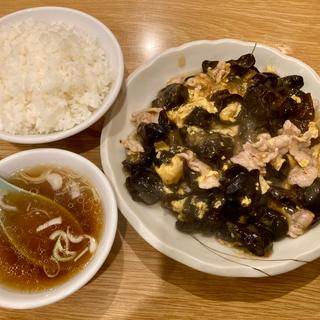 肉玉子キクラゲ炒めセット
