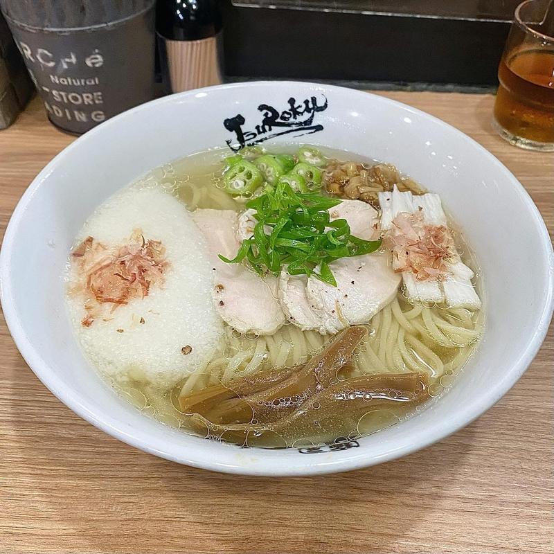 ネバ×4冷やし 〆ご飯付き(麺屋 丈六)