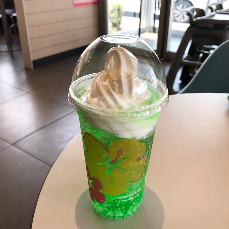 マックフロート メロン(マクドナルド 川越上寺山店)