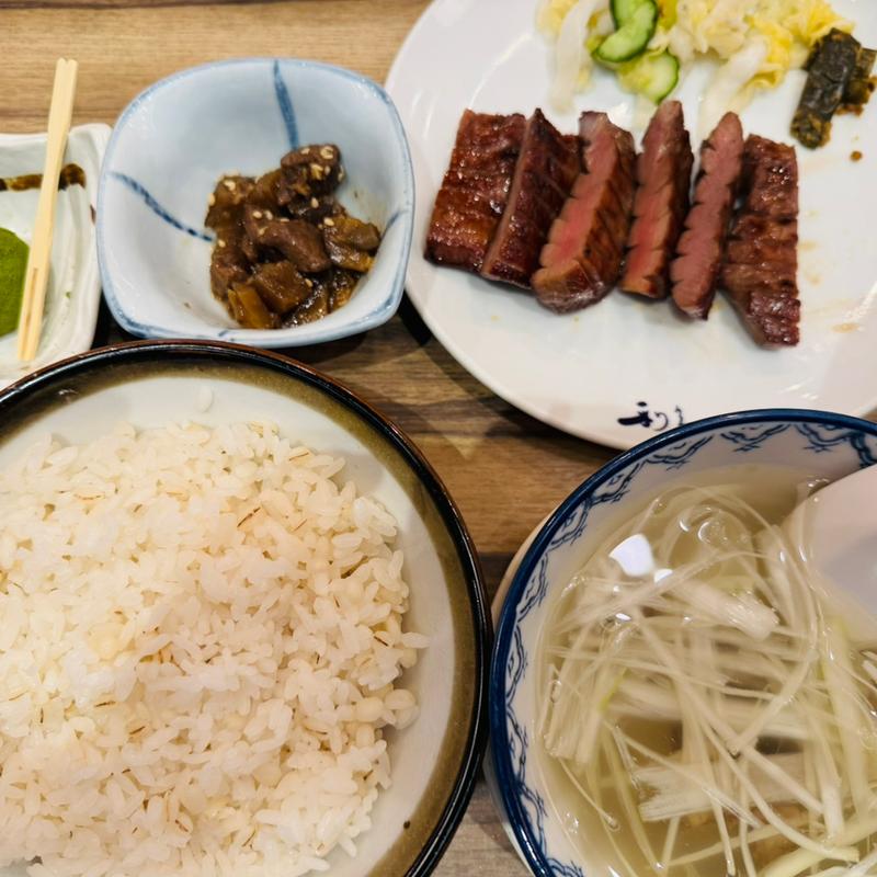 牛タン定食3枚(仙臺たんや利久 幕張新都心店)
