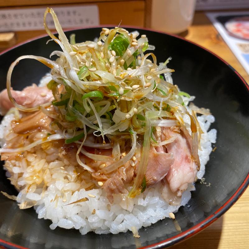 和風ロース丼 (焼きあご塩らー麺 たかはし 上野店 )